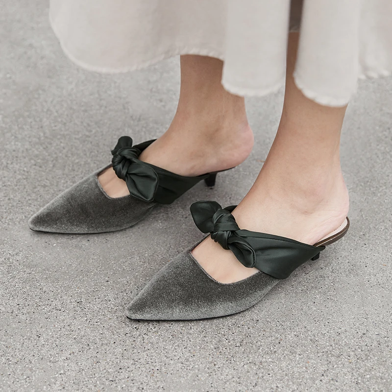 XIUNINGYAN/2019 г. Разноцветные Женские туфли лодочки бархатные летние модельные на