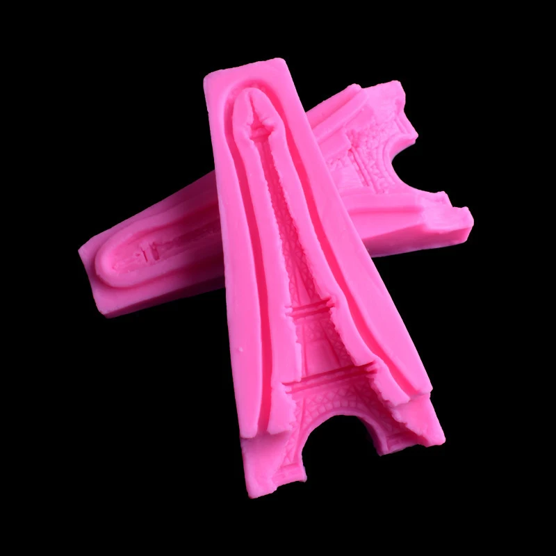 УФ креативная Мода 3D Эйфелева башня силиконовая форма DIY Смола декоративное ручное производство ювелирных изделий форма эпоксидная смола формы запонка в форме пианино