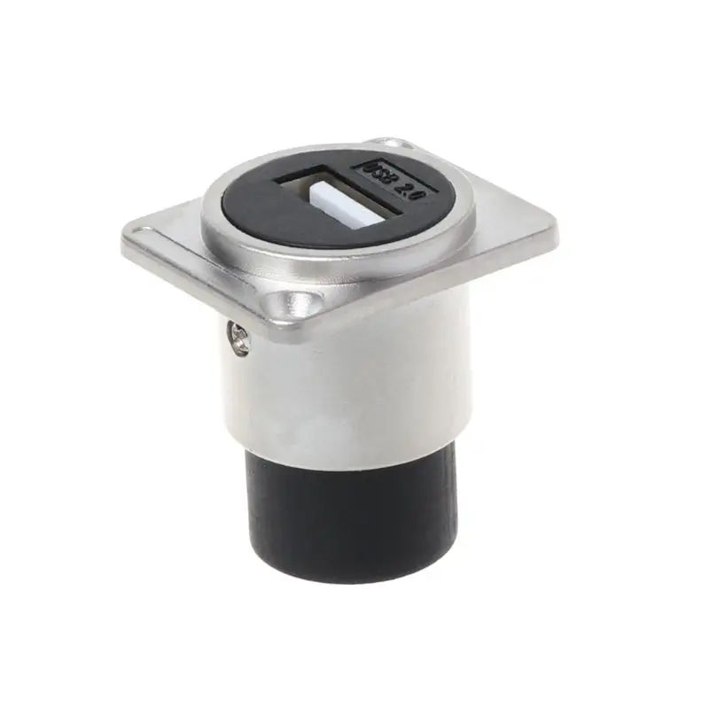 USB 2.0 D Type Socket Metal Female to Module Connector Plug Panel Mounting Holder Adapter Support | Компьютеры и офис