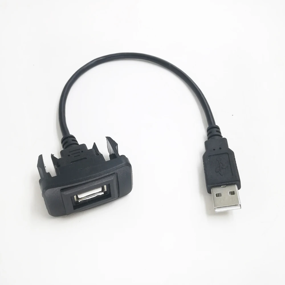 

Biurlink автомобильный AUX USB-порт кабель адаптер шнур провод USB зарядный адаптер для Toyota VIGO/Vios/Corolla Автомобильный Стайлинг