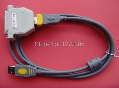 

Free Shipping!!! USB to Parallel, USB TO LPT USB transfer true parallel port (supports simulation debugging download control)