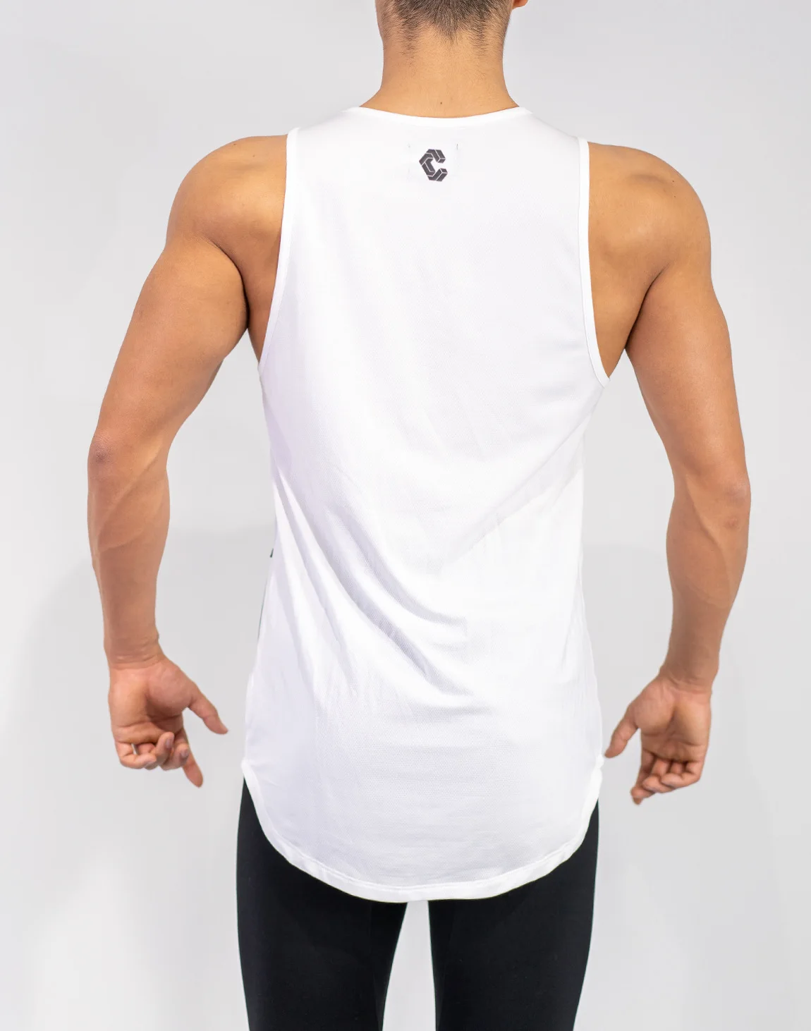 Майка мужская с карманами хлопок рубашка для фитнеса воркаута бодибилдинга