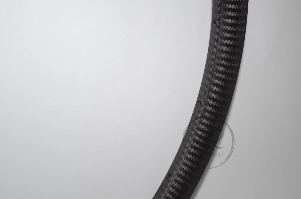 Без горения 700c 30 мм Глубокий 23 широкий углеродный шоссейный велосипед диски