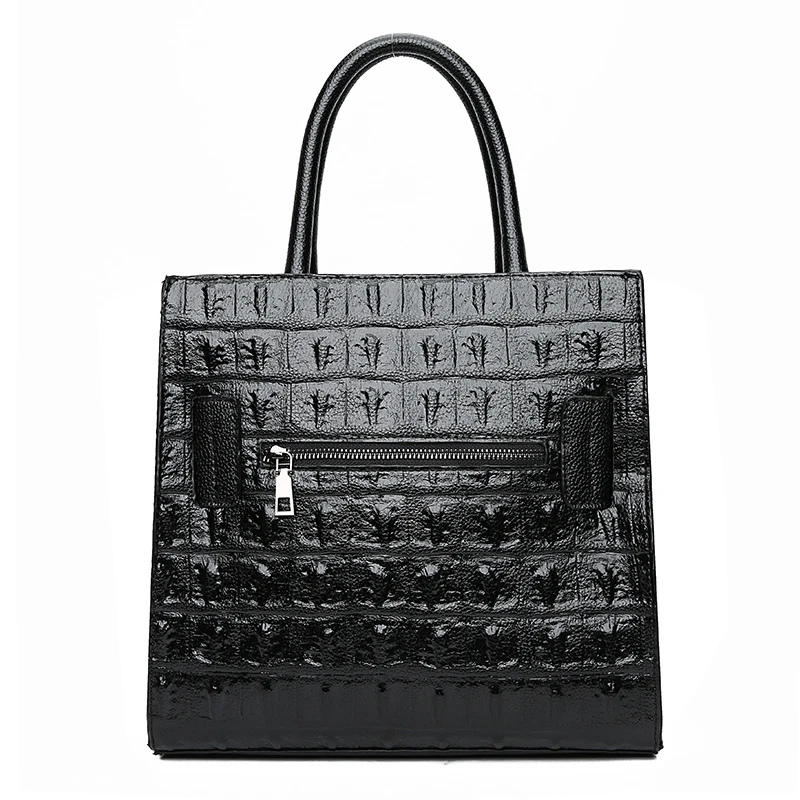 Роскошные женские сумки дизайнерские из тисненой кожи крокодила маленькие через