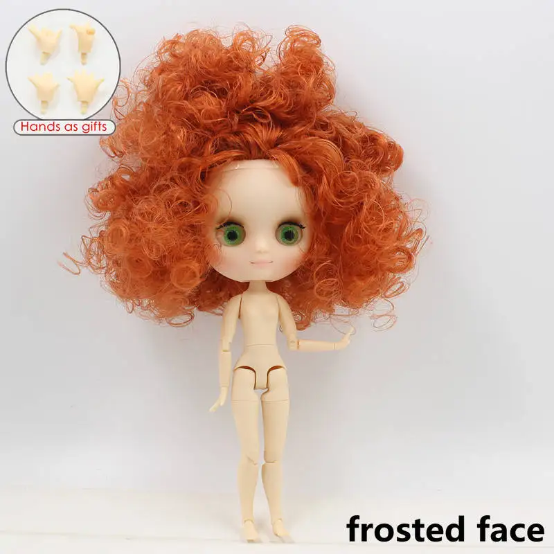 Фабрика blyth middie кукла 1/8 20 см шарнирная игрушка для тела подарок руки как подарки Обнаженная - Цвет: nude doll