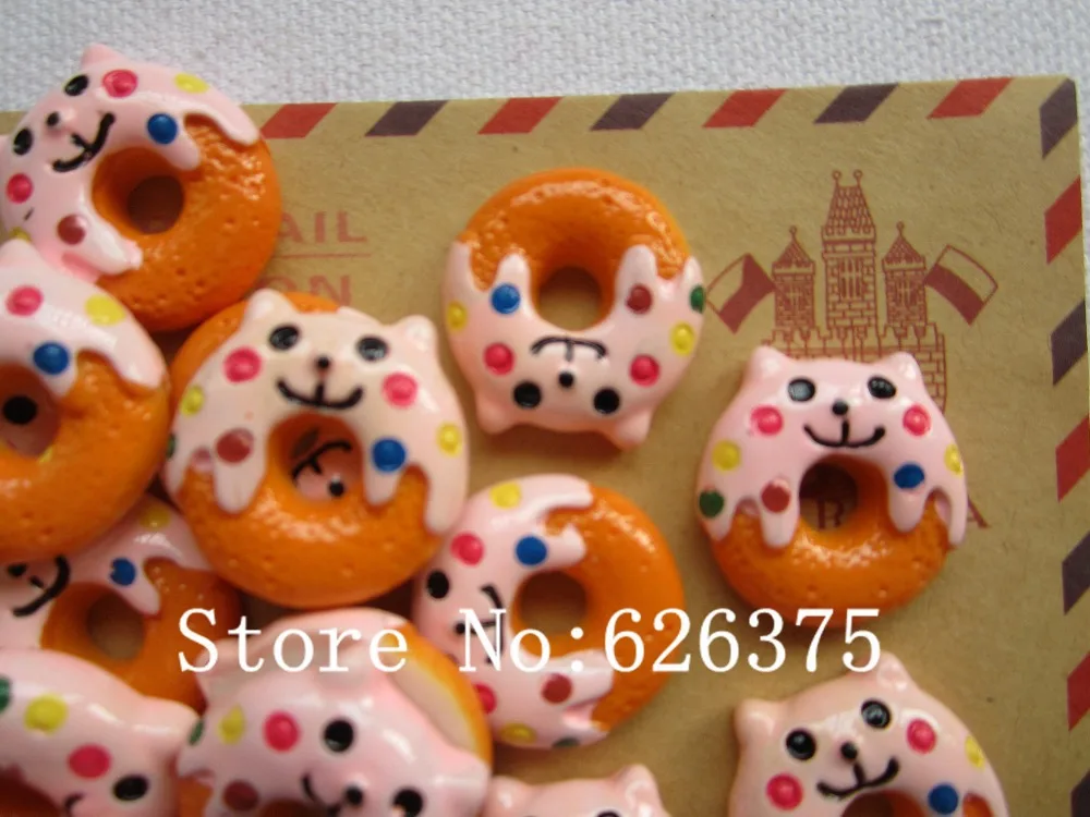 Рена! Минимальный заказ $6 (смешанный заказ) кавайный торт из смолы для украшения