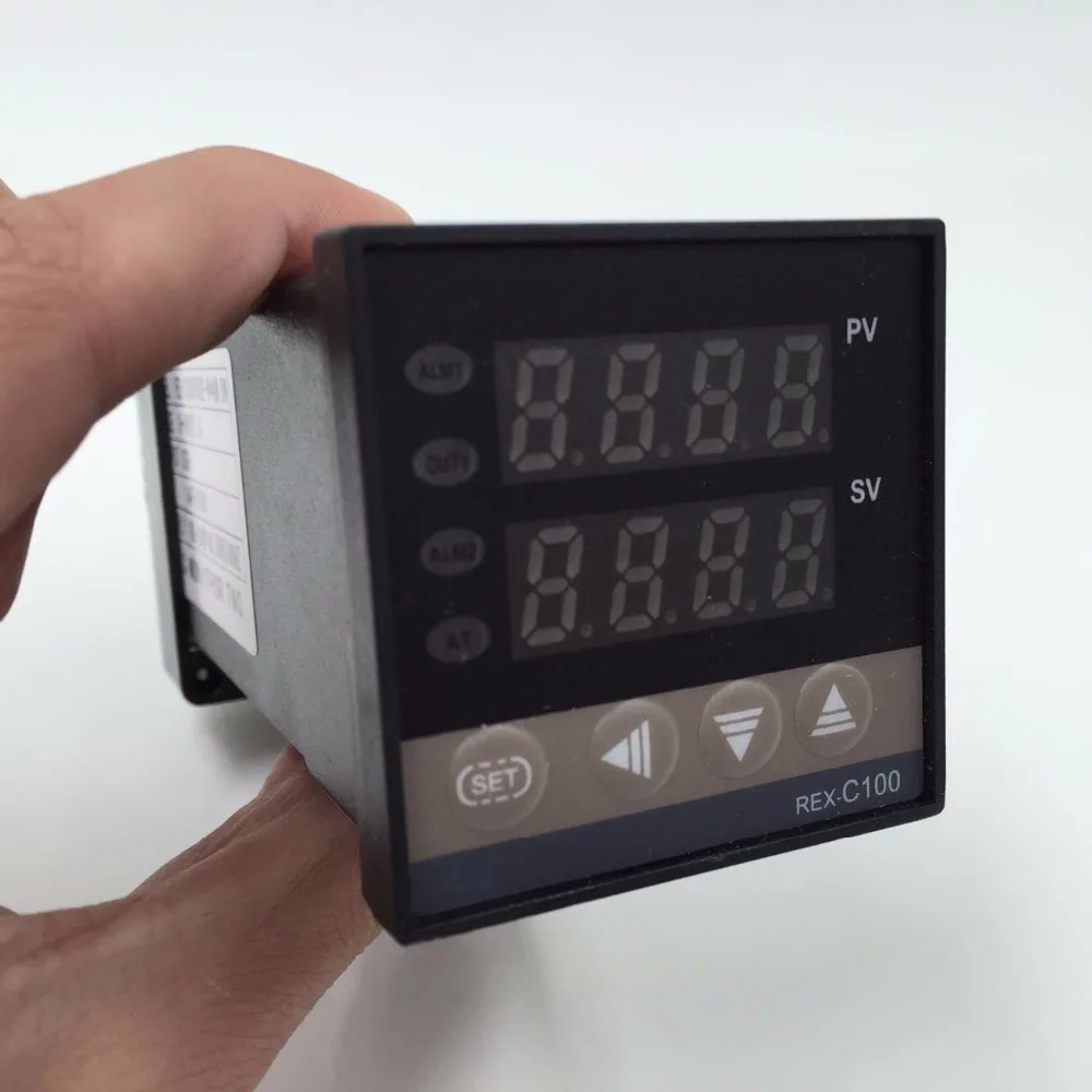 Цифровой ПИД регулятор температуры максимальное реле 40 А и зонд термопары