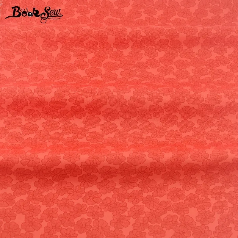 Домашний текстиль Booksew красная подушка с цветочным принтом хлопковый саржевый