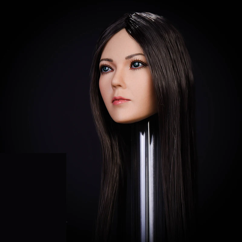 1 6 スケール歌喜びヘッドスカルプトアジアンビューティースターヘッド彫刻モデル Ymtoys ため 12 インチ女性 Phicen ボディモデルおもちゃ M5 0 Off