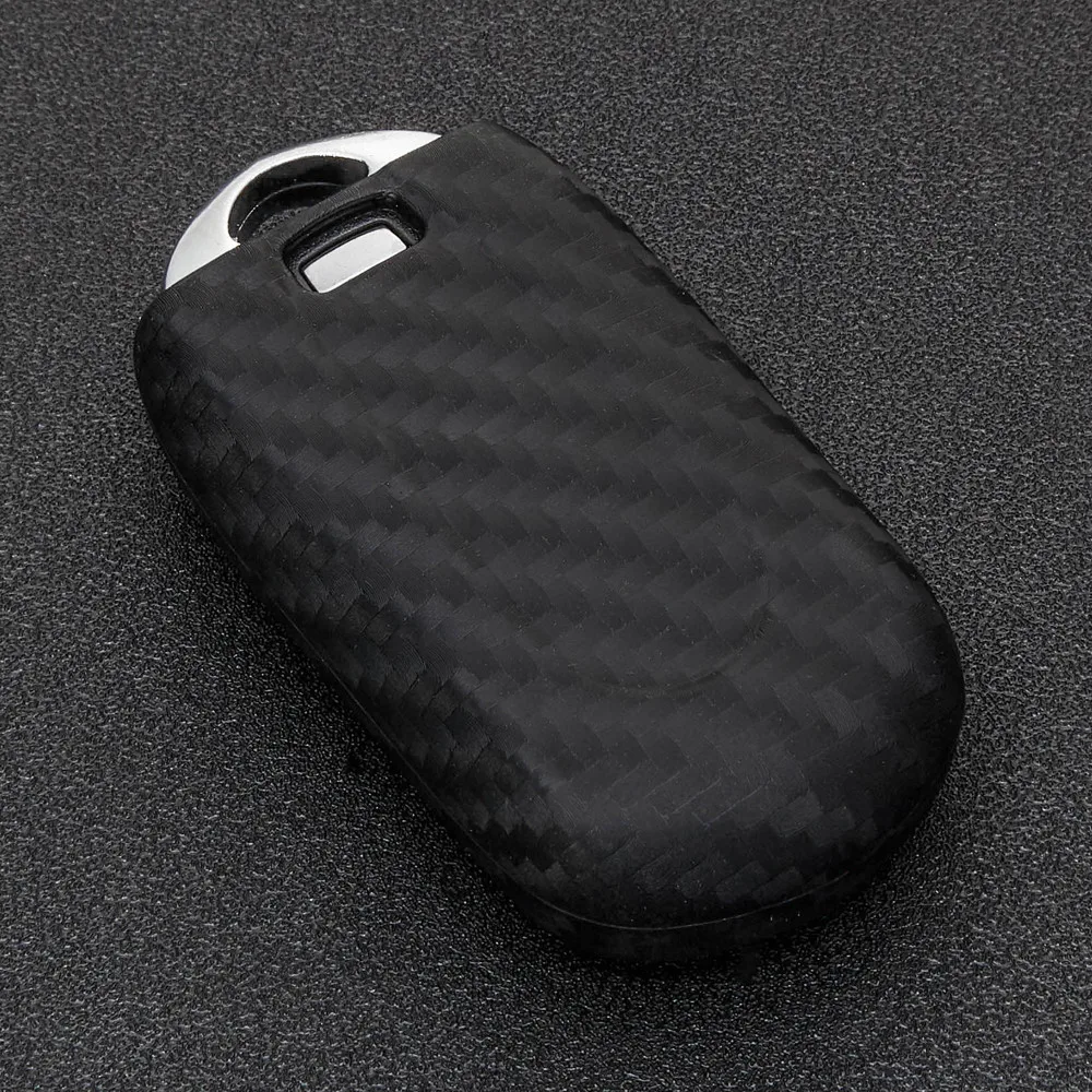 Carbon Fiber Pattern Car Key Cover Case For OPEL Astra G H J Mokka Insignia Vectra Meriva Corsa Zafira Holder Buick | Автомобили и