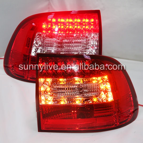 

For Porsche 03-07 Cayenne LED Rear Light Tail Lamp RED white SN