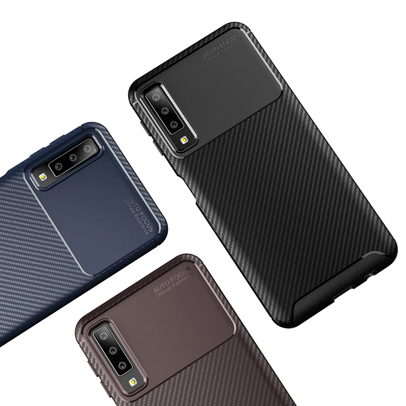 Чехол для samsung galaxy a 6 7 8 9 s 6a 7a 8a 9a a6plus a8plus из ТПУ противоударный|Бамперы| |