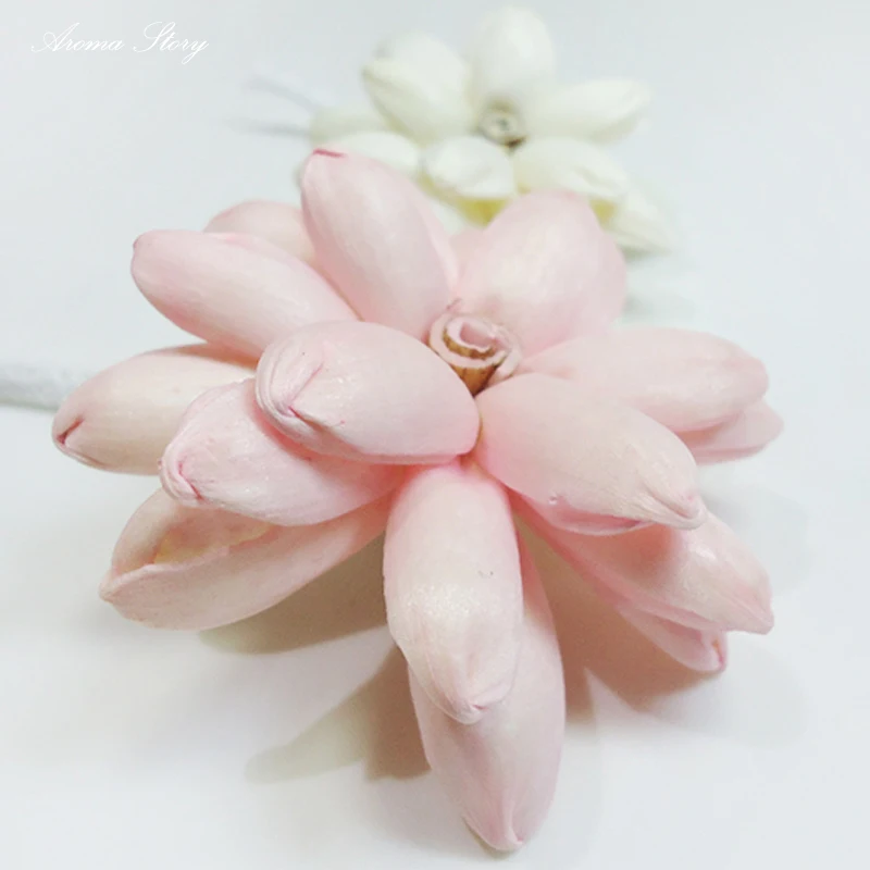 10 шт./лот деревянные цветы ручной работы Sola для ароматического диффузора и