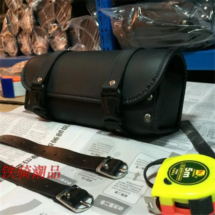 Мотоциклетные Сумки из искусственной кожи черные мешки для хвоста и