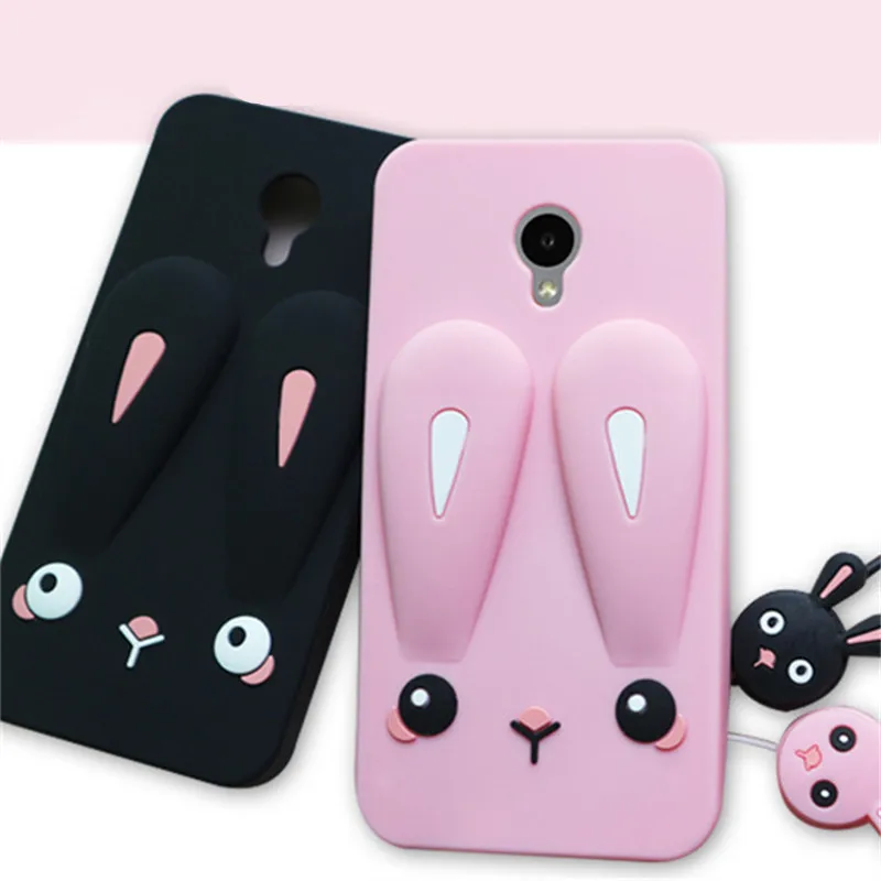 Модный мультяшный противоударный чехол для Meizu M6 M5 M5C M5S M3S Mini M3 Note с заячьими