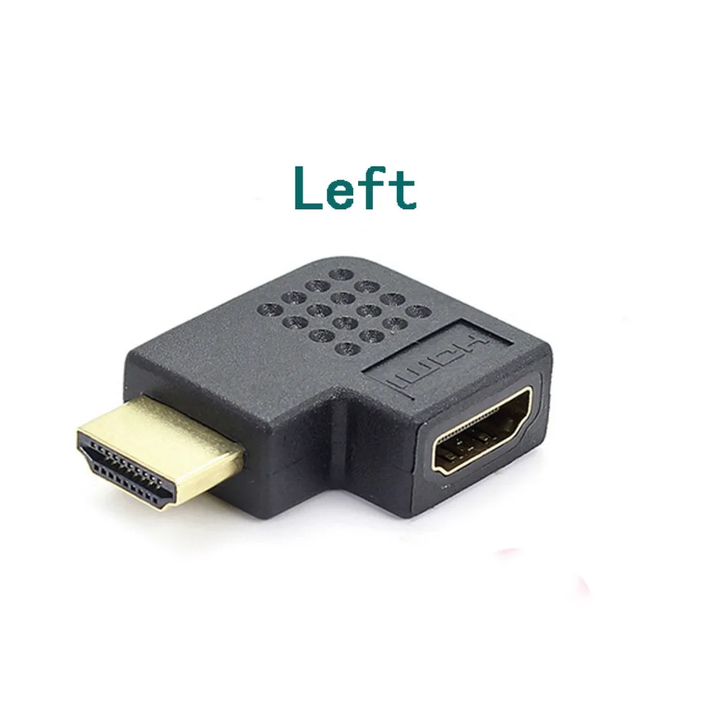 HDMI папа к Женский Кабель адаптер преобразователь удлинитель угол 90 градусов 270