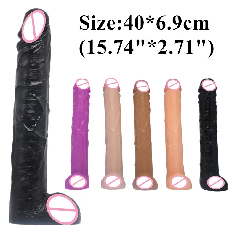 Супер длинный огромный фаллоимитатор женские фаллоимитаторы для мастурбации
