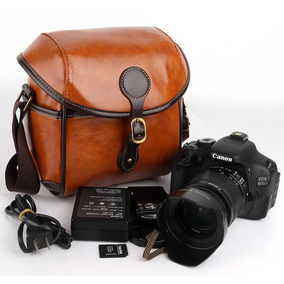 Чехол из искусственной кожи в стиле ретро для DSLR камеры чехол Nikon P900 D5200 D3200 D7100 D810
