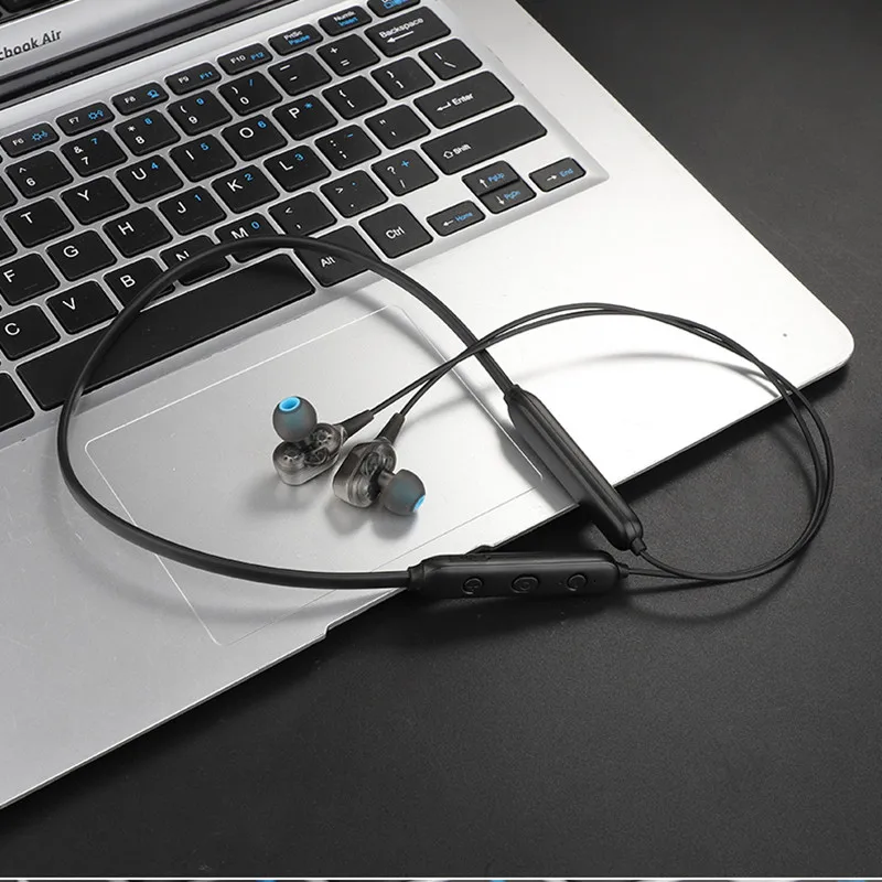 Беспроводная гарнитура Xingshenglong Bluetooth-гарнитура с двойным кольцом и кулоном синим
