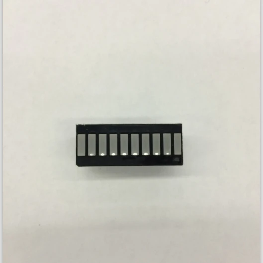 10-сегментный желтый зеленый светодиодный дисплей B10G | Электроника