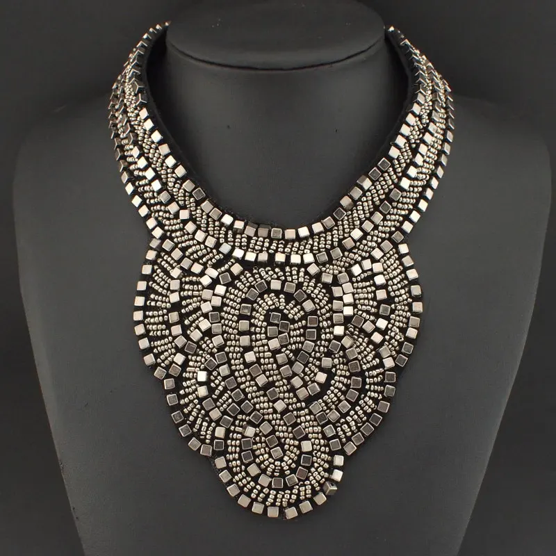 MANILAI/Модная бижутерия в этническом стиле Чокеры с большим воротником