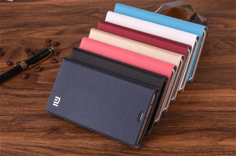 Оригинальный чехол для xiaomi3 3 S 3x3 x Роскошные откидную крышку кожаный сумка Coque Fundas