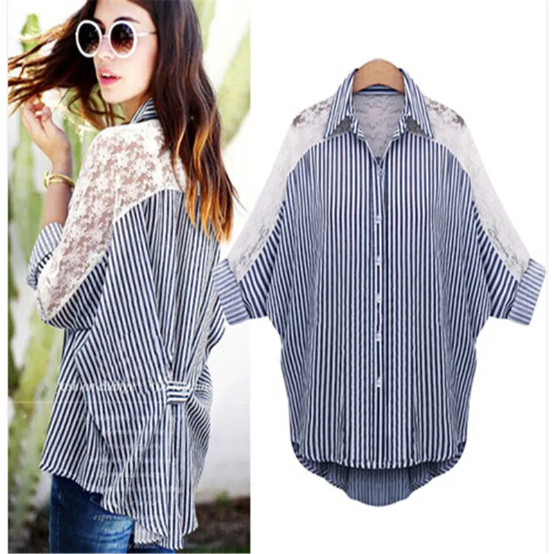 Новинка 2017 модные женские рубашки повседневные свободные летние блузки