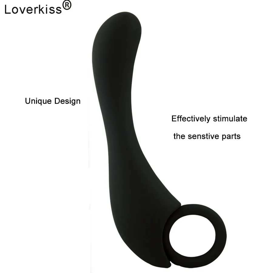 Loverkiss силиконовая Анальная пробка гладкие анальные пробки интимные товары
