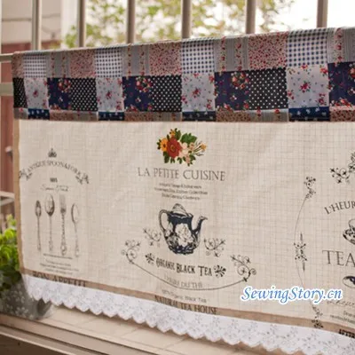 Современные занавески ручной работы в американском стиле для шкафа маленькие