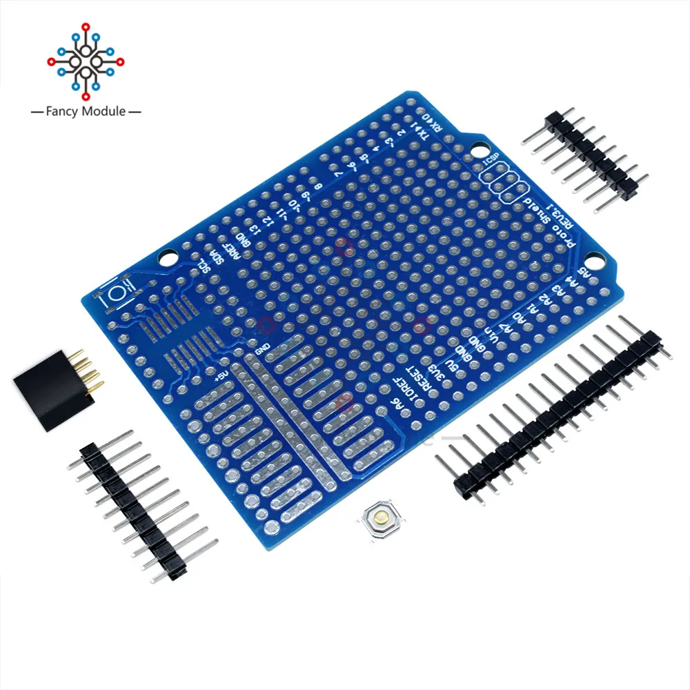 1 компл. Стандартная Proto винтовая Защитная плата для совместимого Arduino улучшенная