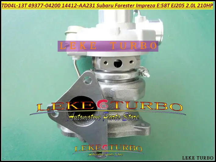 Бесплатная доставка турбокомпрессор TD04L 49377 04200 14412 AA231 для SUBARU Forester 1998 03 Impreza 1996 58T