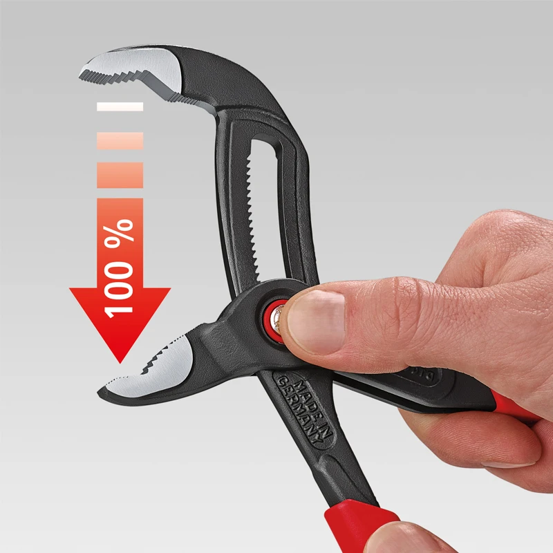 KNIPEX Knepak Германия импортирует CobraQuickSet10-inch быстронастраиваемые плоскогубцы водяного насоса 8721250