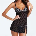 2017 модное женское сексуальное нижнее белье, ночная сорочка для девушек, сорочка для сна, размер S M Lunderwear