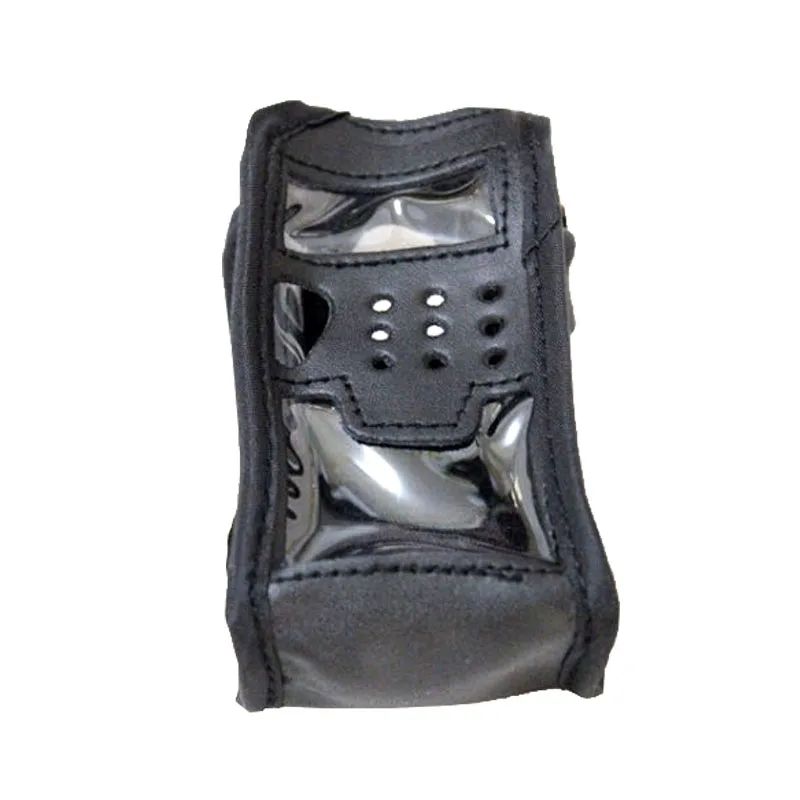 Кожаный чехол Baofeng для Walkie Talkie UV 5R двухсторонний защитный с радио 8W 5RE 5RA ремешок