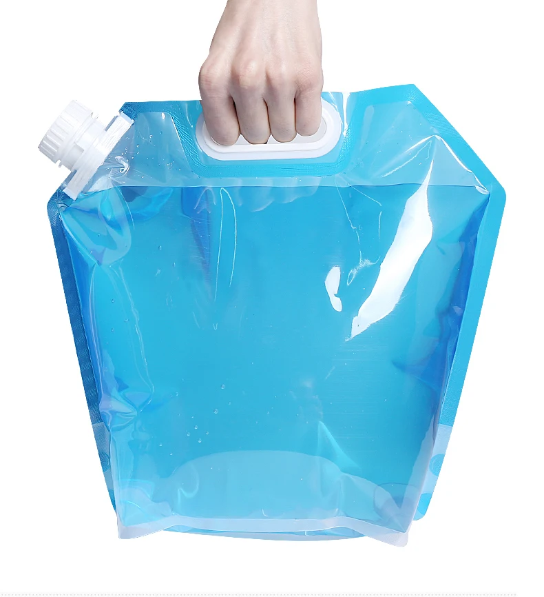 

Outdoor Portable water bottle 5L 10L soft Foldable water bag camping bbq bottles