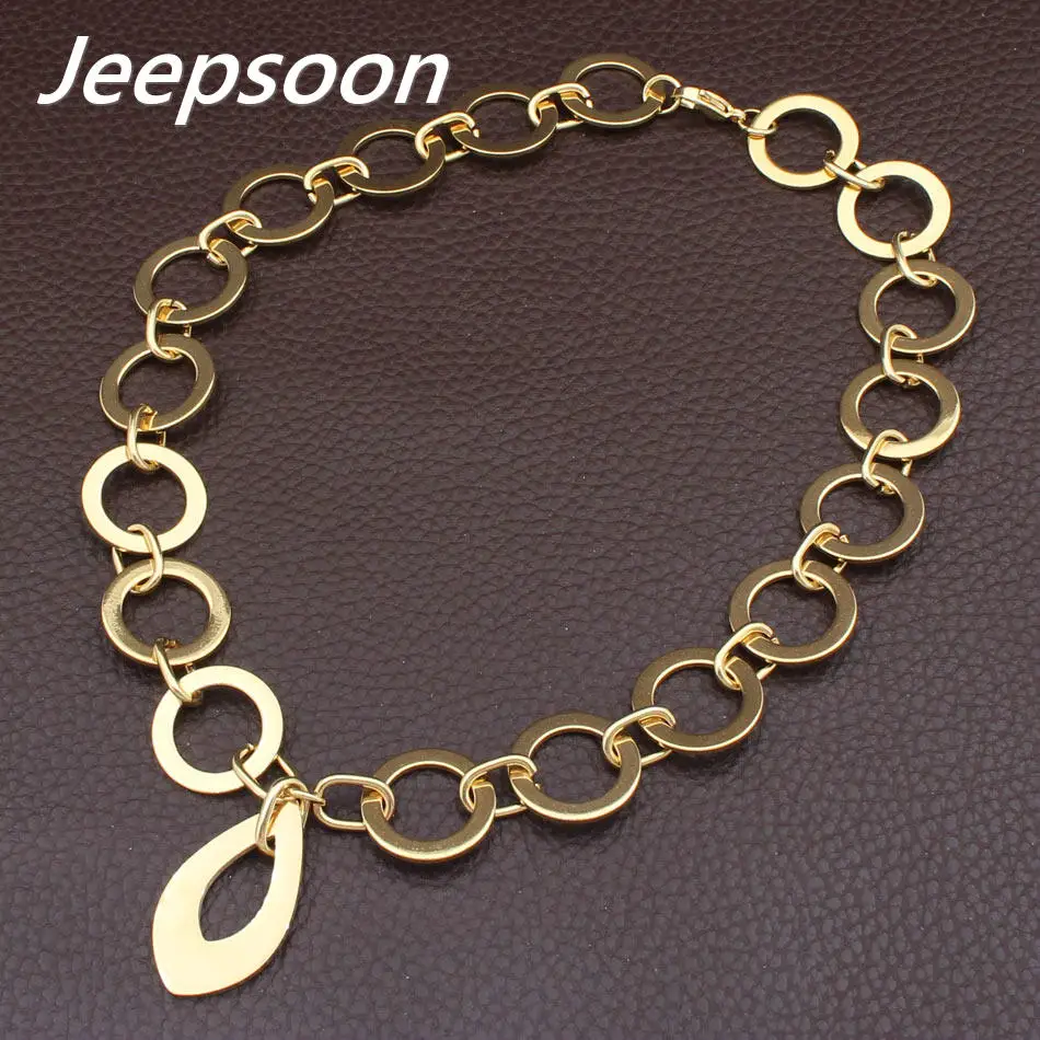 Оптовая продажа модные украшения из нержавеющей стали круглая подвеска на