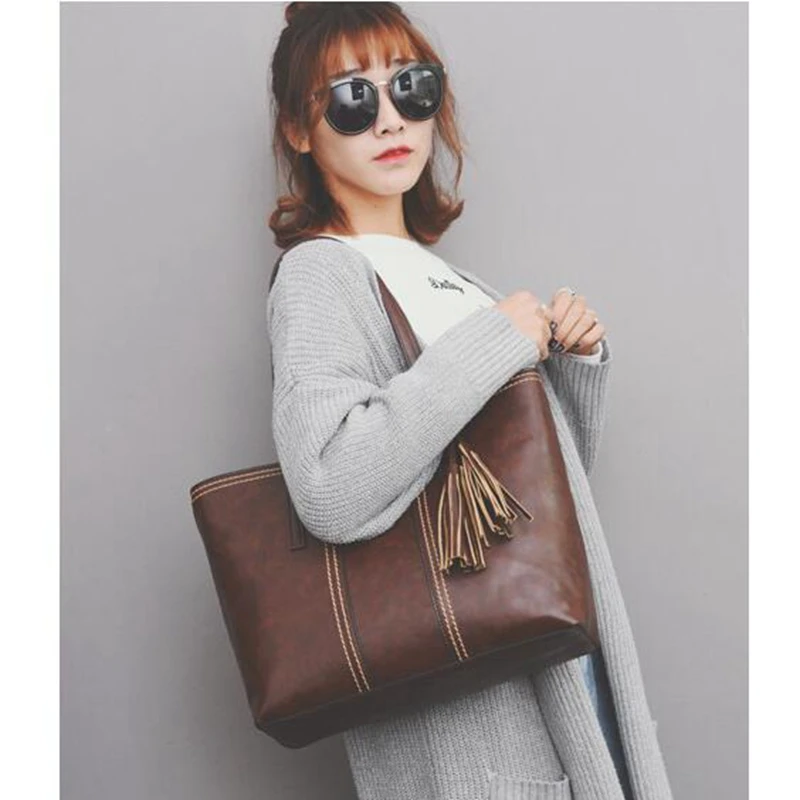

2020 new brand vintage casual large capacity women handbags hotsale ladies shopping bag shoulder messenger crossbody bags LL431