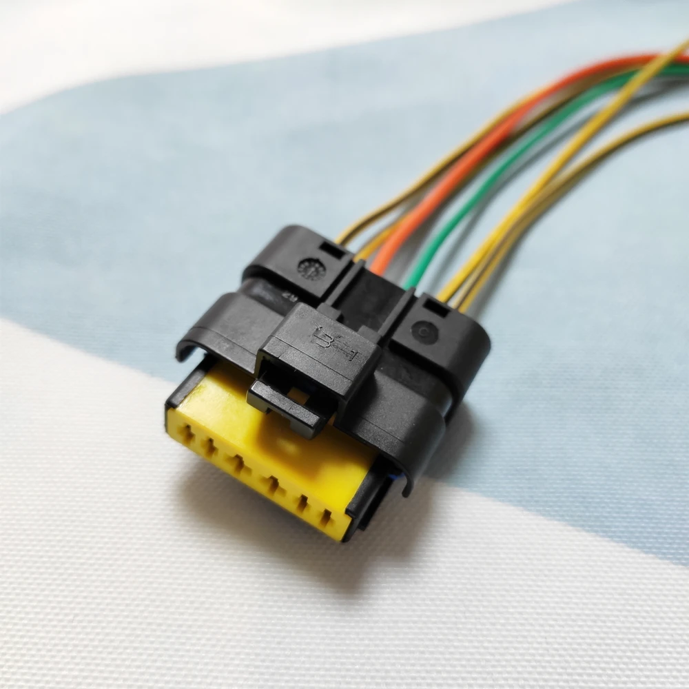 1 комплект 6 Pin способ дроссельной заслонки провода жгут женский водонепроницаемый Электрический разъем с косичкой для Renault peugeot Citroen