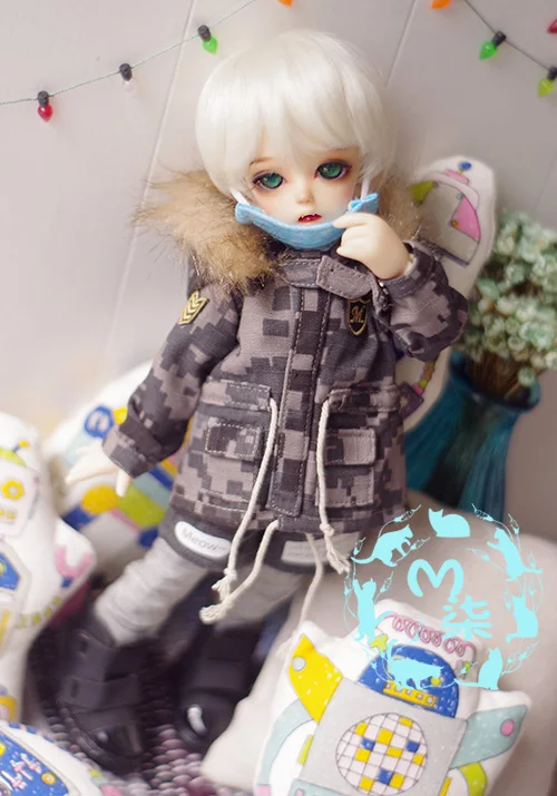 1 шт. аксессуары для кукол MSD BJD пальто куклы 1/6 1/4 BJD одежда