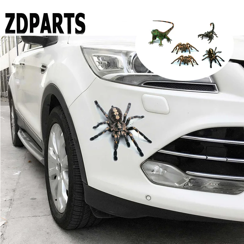ZDPARTS 3D автомобиля эмблема &quotПаук&quot Грузовик Мотор наклейки окна для Защитные
