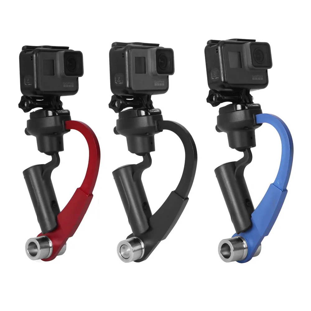 

Стабилизатор для Gopro, быстросъемный бант, дизайн, видео стабилизатор, Стабилизатор-монопод Штатив для Gopro Hero 3 + 4 5 SJCAM