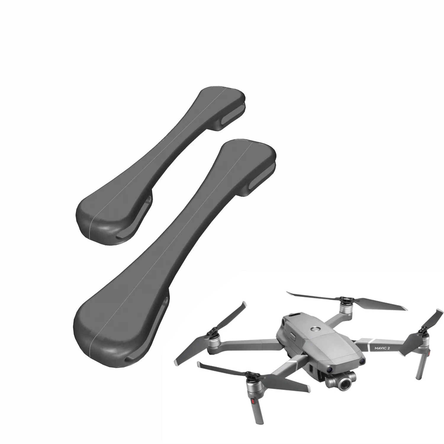 

2 pcs Propeller Holder for DJI Mavic 2 Pro Zoom Props Blade Fixer Transport Protector Fixed Silicone Bracket Quick release Parts