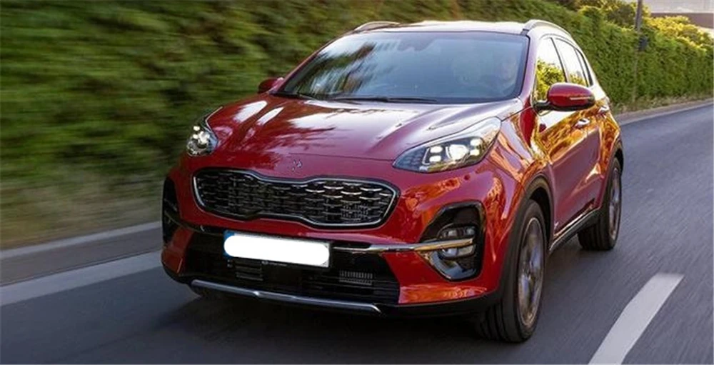 Car Flashing 2pcs LED For Kia sportage KX5 Daytime Running Light DRL LED Day Light Front Bumper Head Fog Lamp White