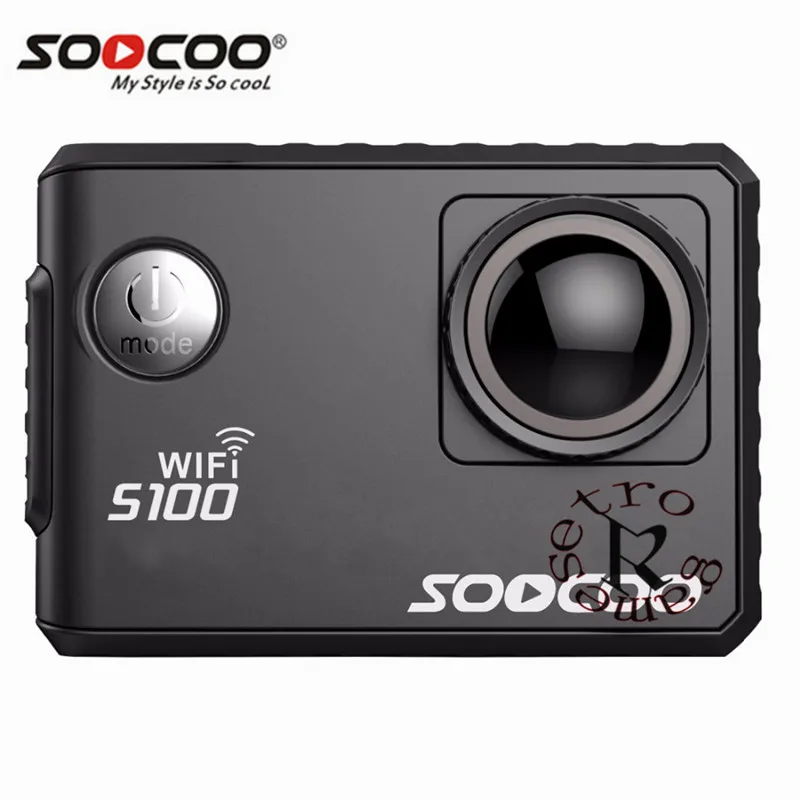 SOOCOO S100 экшн камера 4K Wifi Встроенный гироскоп GPS расширение Go Водонепроницаемая