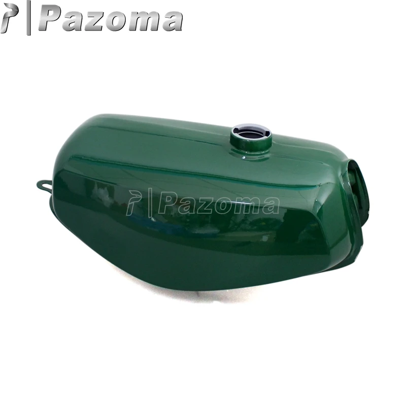 Pazoma МОТОЦИКЛ сталь зеленый оранжевый Бензобак мотоцикл топливный бак для Simson S50