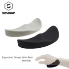 Коврик для мыши SOVAWIN, силиконовый коврик для мыши, эргономичный нескользящий коврик для мыши для правой руки