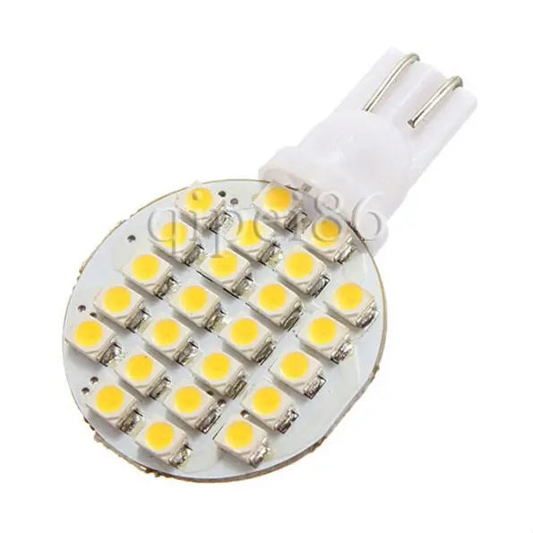T10 194 158 168 501 921 W5W 24 1210 SMD СВЕТОДИОДНЫЙ теплый белый RV светильник лампа авто Купол