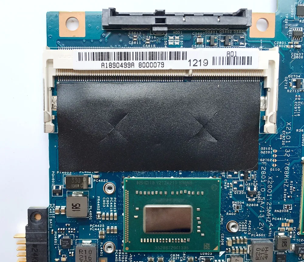 Rebot для SONY SVT13 серии MBX-265 Материнская плата ноутбука A1890499A SR0N8 i5-3317U 48.4UJ01.011 DDR3 тестирование