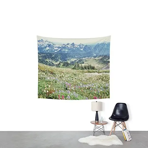 Wildflower Meadow Wall Tapestry Large | Дом и сад