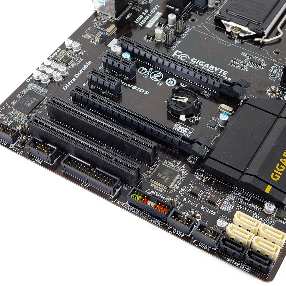 Gigabyte GA B85 HD3 настольная материнская плата LGA 1150 i7 i5 i3 Pentium Celeron DDR3 32G SATA3 USB3.0 DVI VGA HDMI